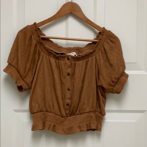 Off the shoulder top